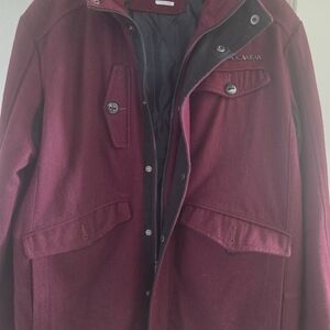 Rocawear Men's Deep Red  Jacket Lined